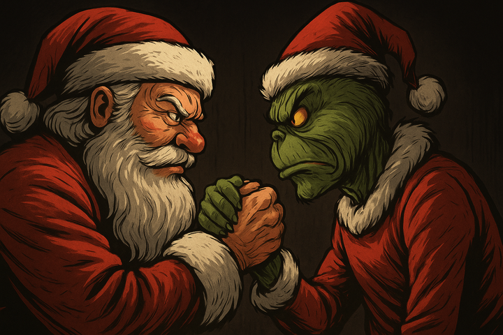 Where Does Father Christmass buy his Presents?