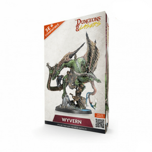 Dungeons & Dragons Wyvern figurine packaging on a white background