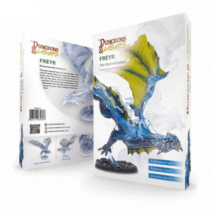 Dungeons & Dragons Freyr figurine packaging on a white background