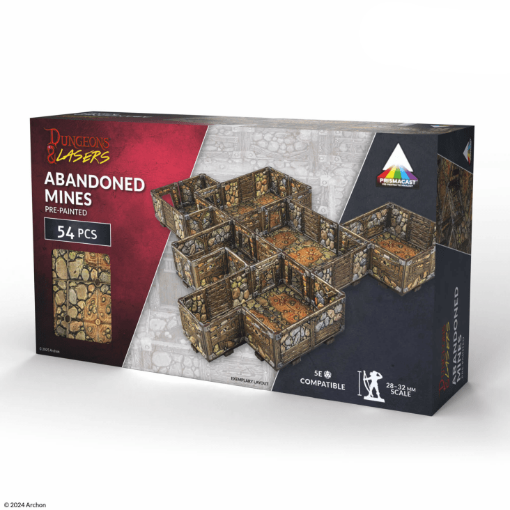 Dungeons and Lasers Prismacast Abandoned Mine