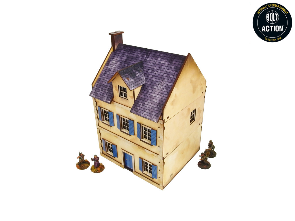 Micro Art Studio WW2 Normandy Townhouse 3
