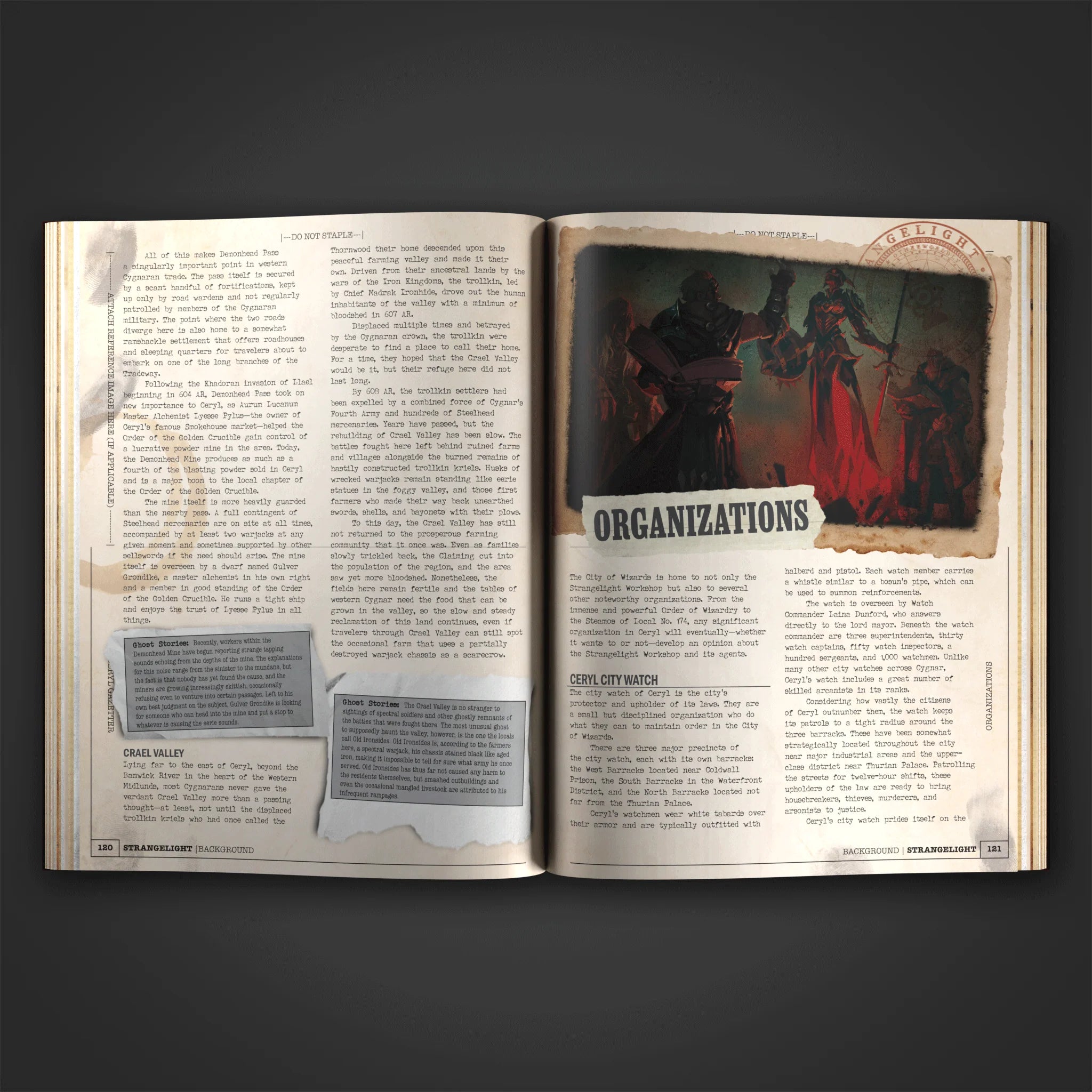 Iron Kingdoms Strangelight Workshop Core Rulebook