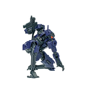 Mechanical robot model on a gray background