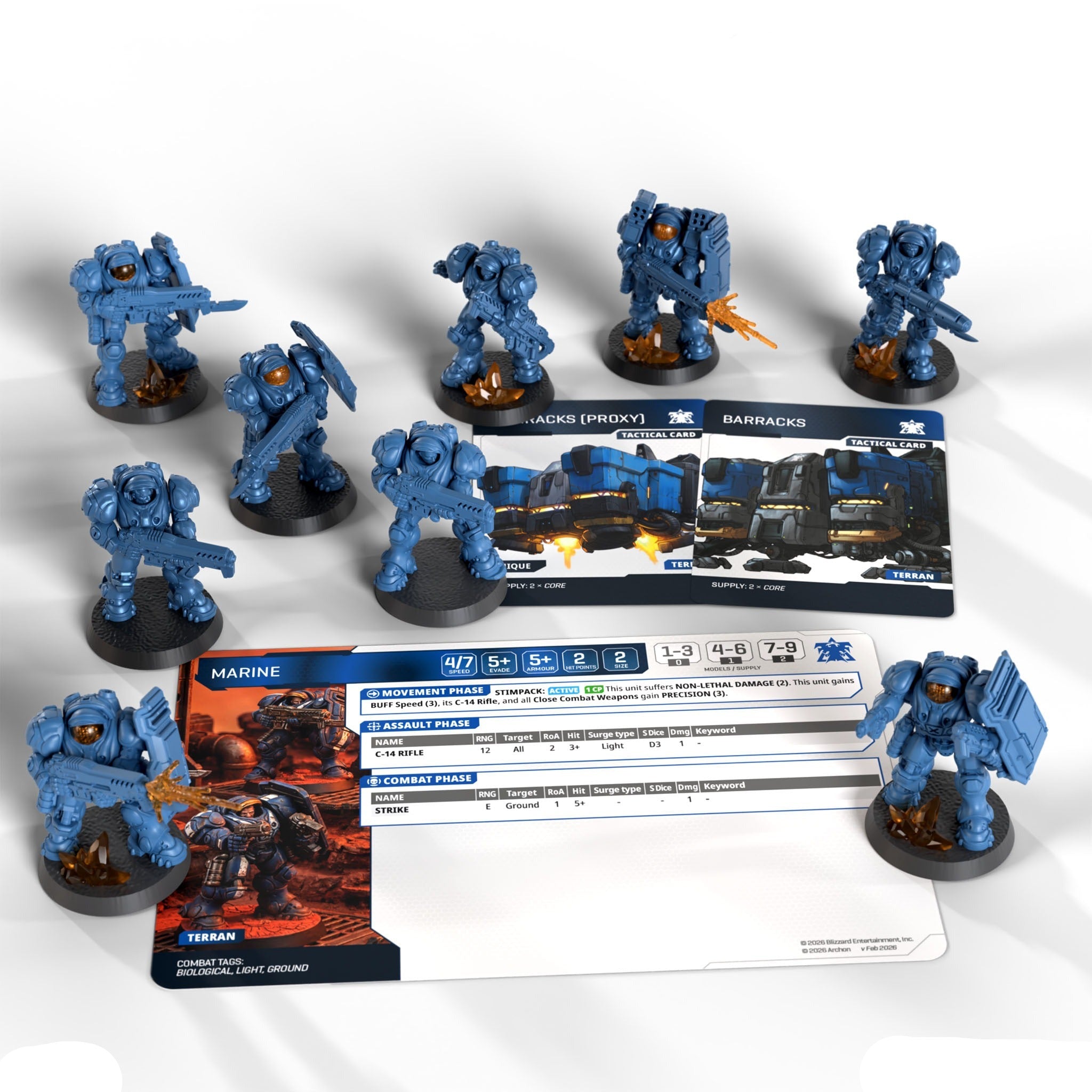 StarCraft Terran Marines Expansion Set