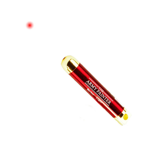 Red and gold mini paintbrush with 'The Army Painter' branding on a white background