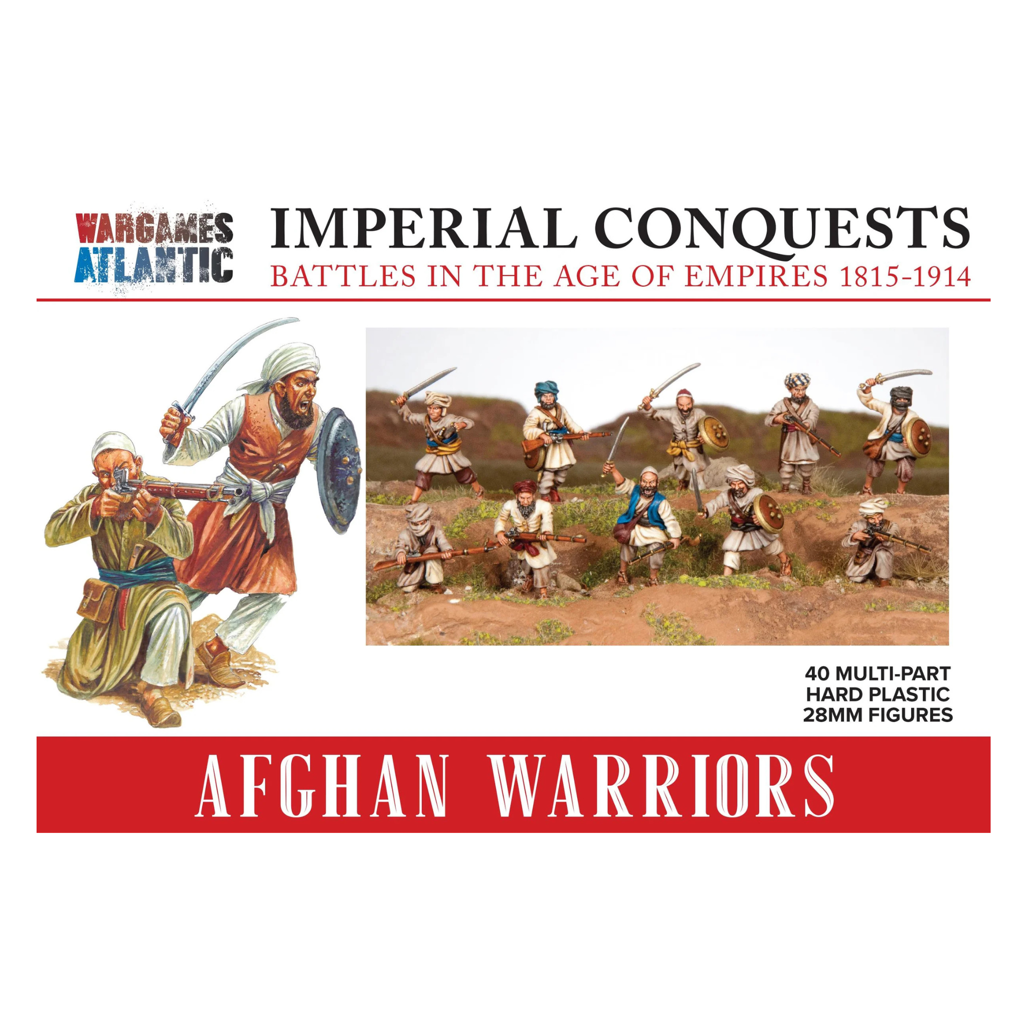 Wargames Atlantic Imperial Conquest Afghan Warriors