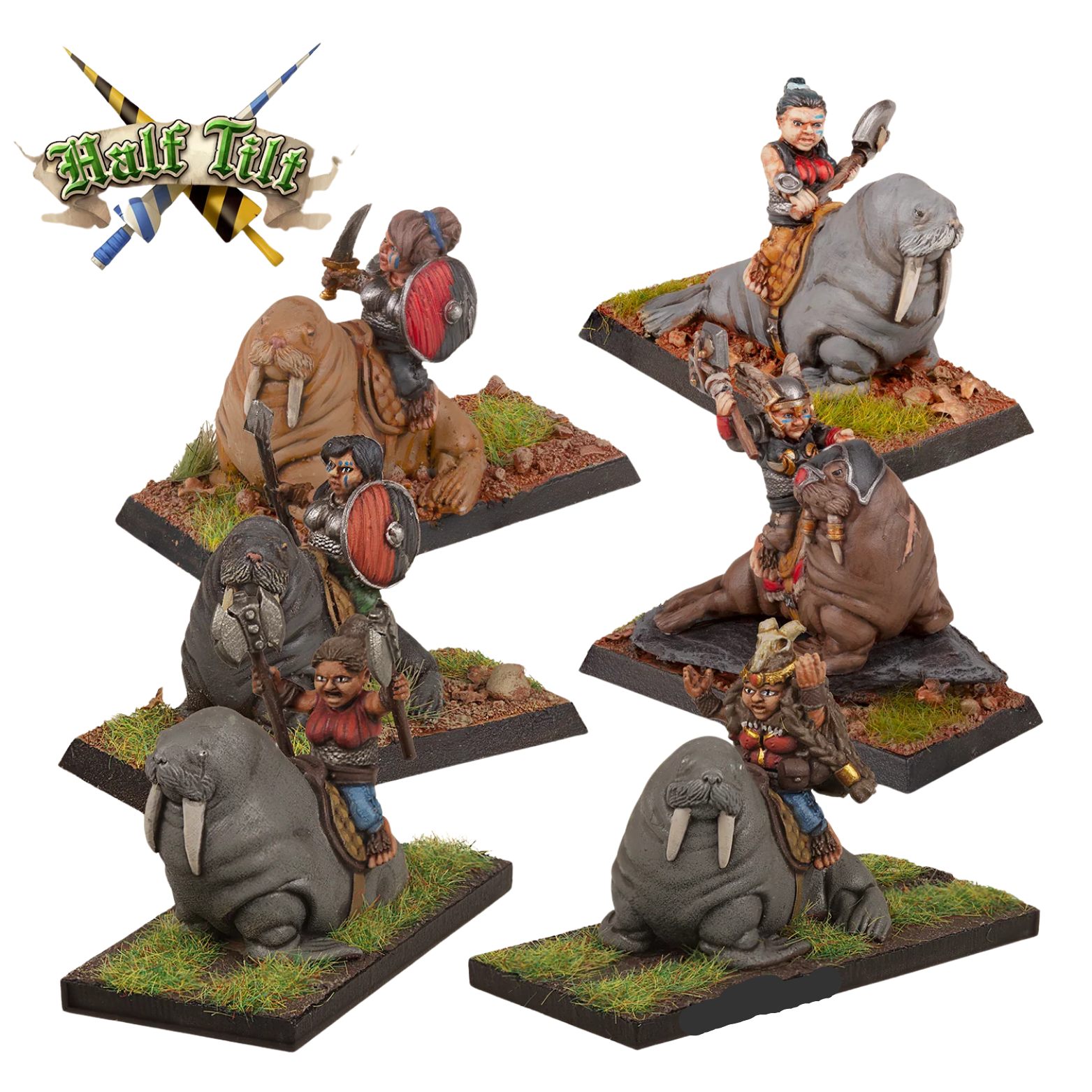 Half Tilt Descent of the Shieldmaidens