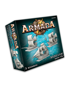 Kings of War Armada Basilean starter