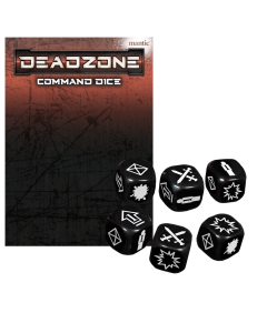 Mantic Deadzone V3. Command Dice Pack