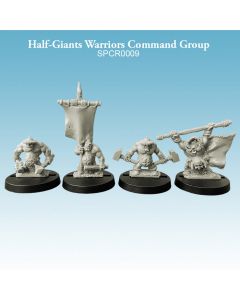 Half-Giants Warriors Command Spellcrow Argatoria Wargames 10mm