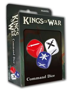 Kings of War Command dice