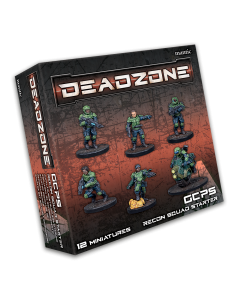 Mantic Deadzone V3. GCPS Recon Squad Starter 