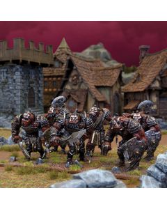 Kings of War Ogre Warriors Horde