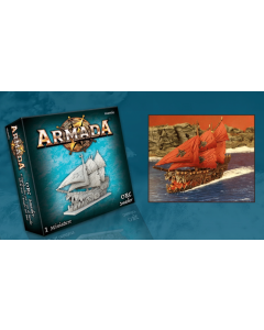 Kings of War Armada Orc Smasher Ship