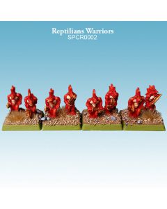 Spellcrow Argatoria Reptilians warriors wargaming 10mm scale 