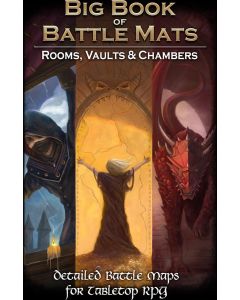 Loke Big Book of Battlemats Rooms, Vaults & Chambers