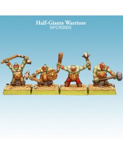 Half-Giants Warriors Spellcrow Argatoria Wargames 10mm