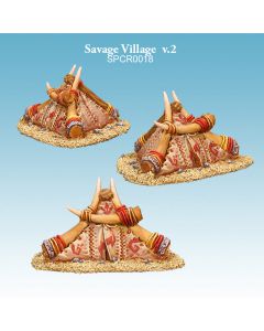 Savage village spellcrow argatoria wargames 10mm terrain