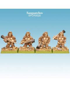 Sasquatches Dirandis Spellcrow Argatoria 10mm Wargame