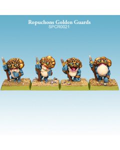 Ropuchons golden guards Argatoria Spellcrow 10mm wargames 