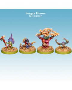 Sorgax Heroes Spellcrow Argatoria Wargame 10mm