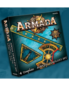 Kings of War Armada Acrylic templates set